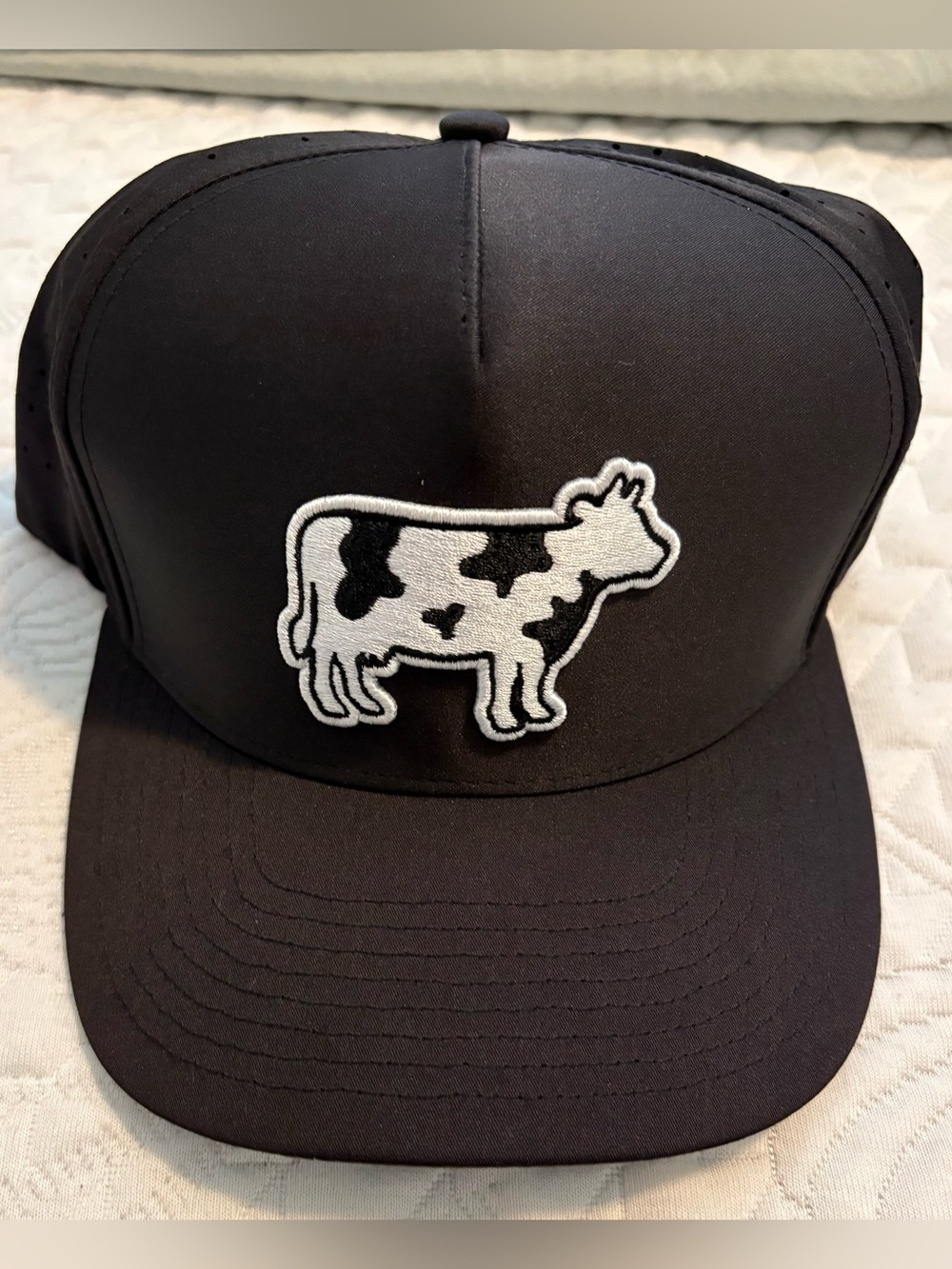 Waggle “Legendairy” Performance Golf Hat | Original Snapback | Milk Cow
